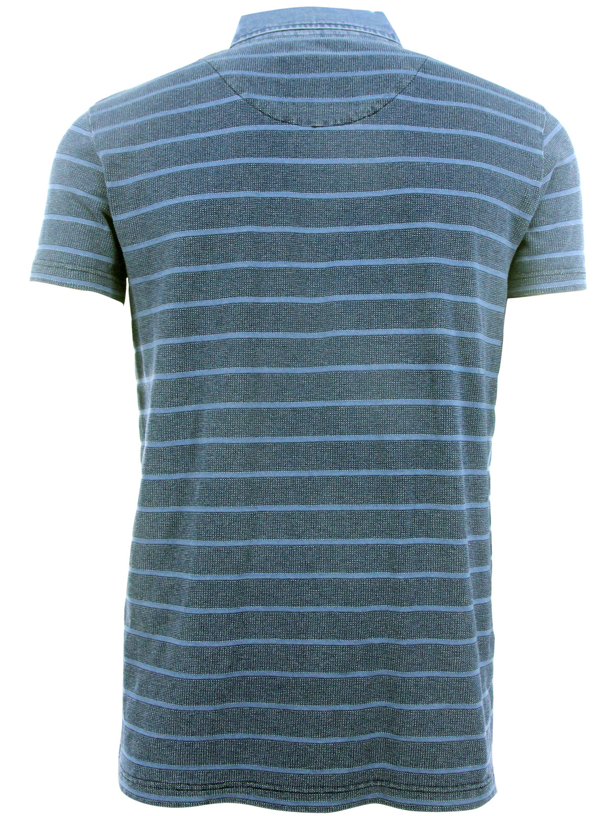 Men Garment Washing Indigo Denim Sweatshirts Top Clothing EE17050