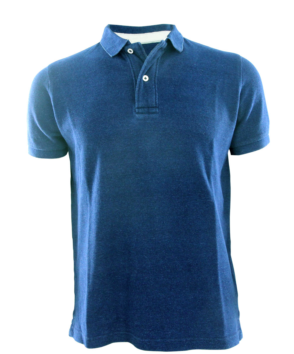 Men Garment Washing Indigo Denim Sweatshirts Top Clothing EE17051
